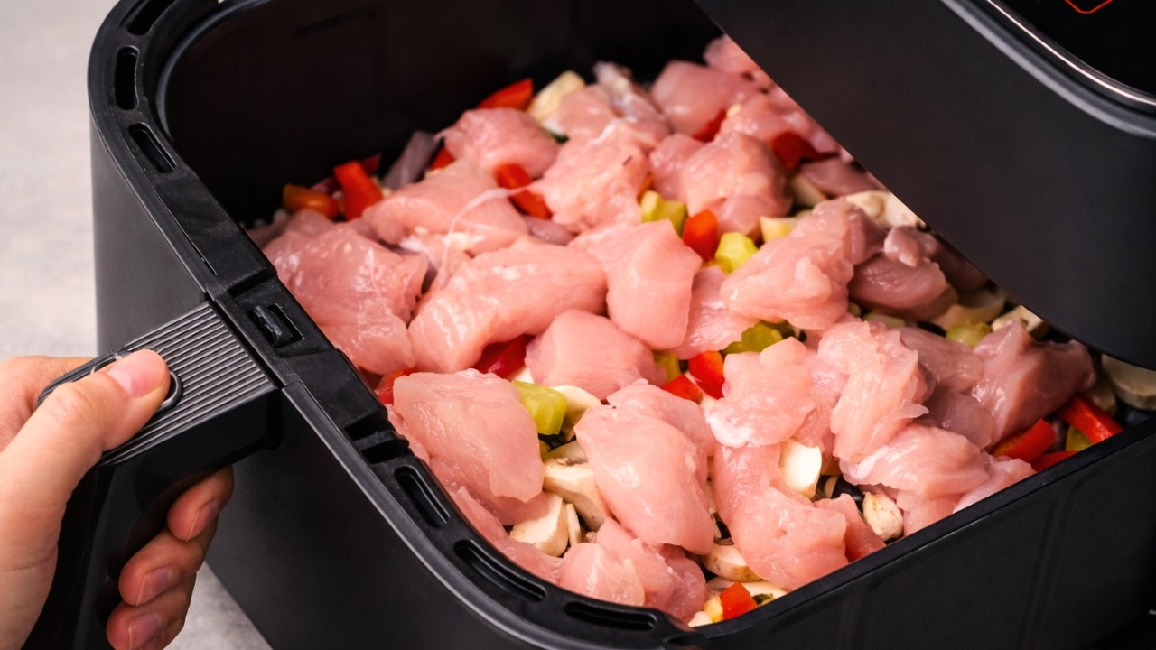 Juicy Chicken & Vegetables in an Air Fryer Everyone Is Talking About