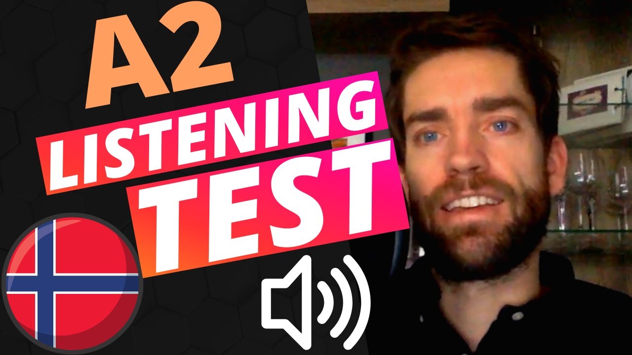 Norwegian listening TEST for A2 learners