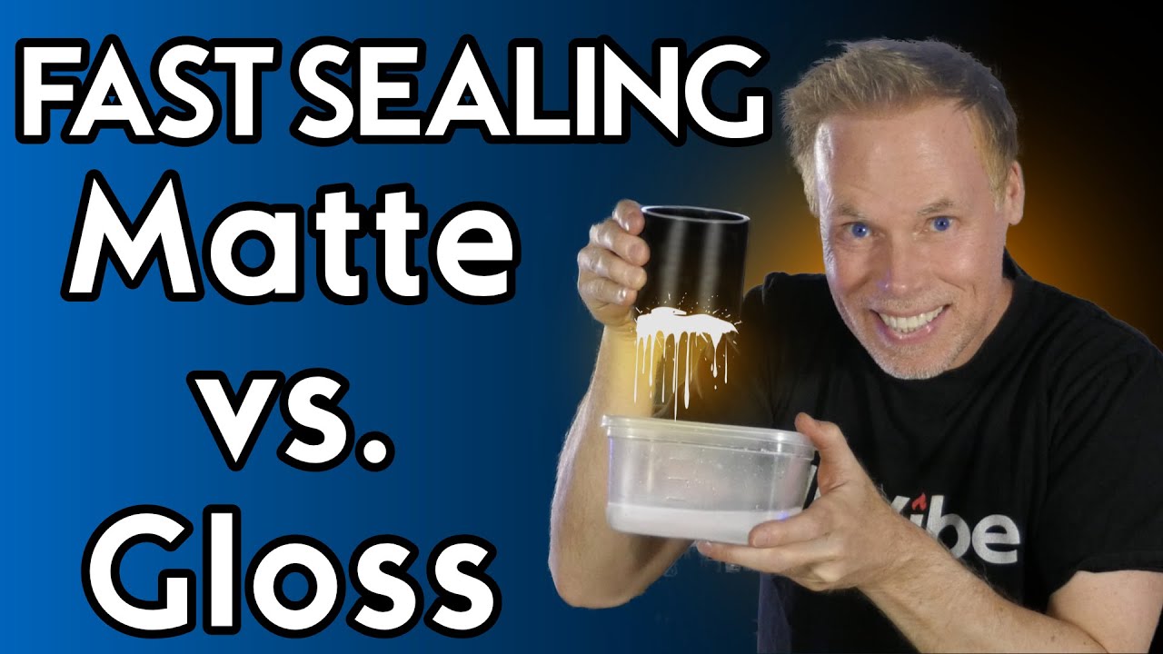 FAST Ways to Seal Concrete Candle Jars | Matte vs. Glossy