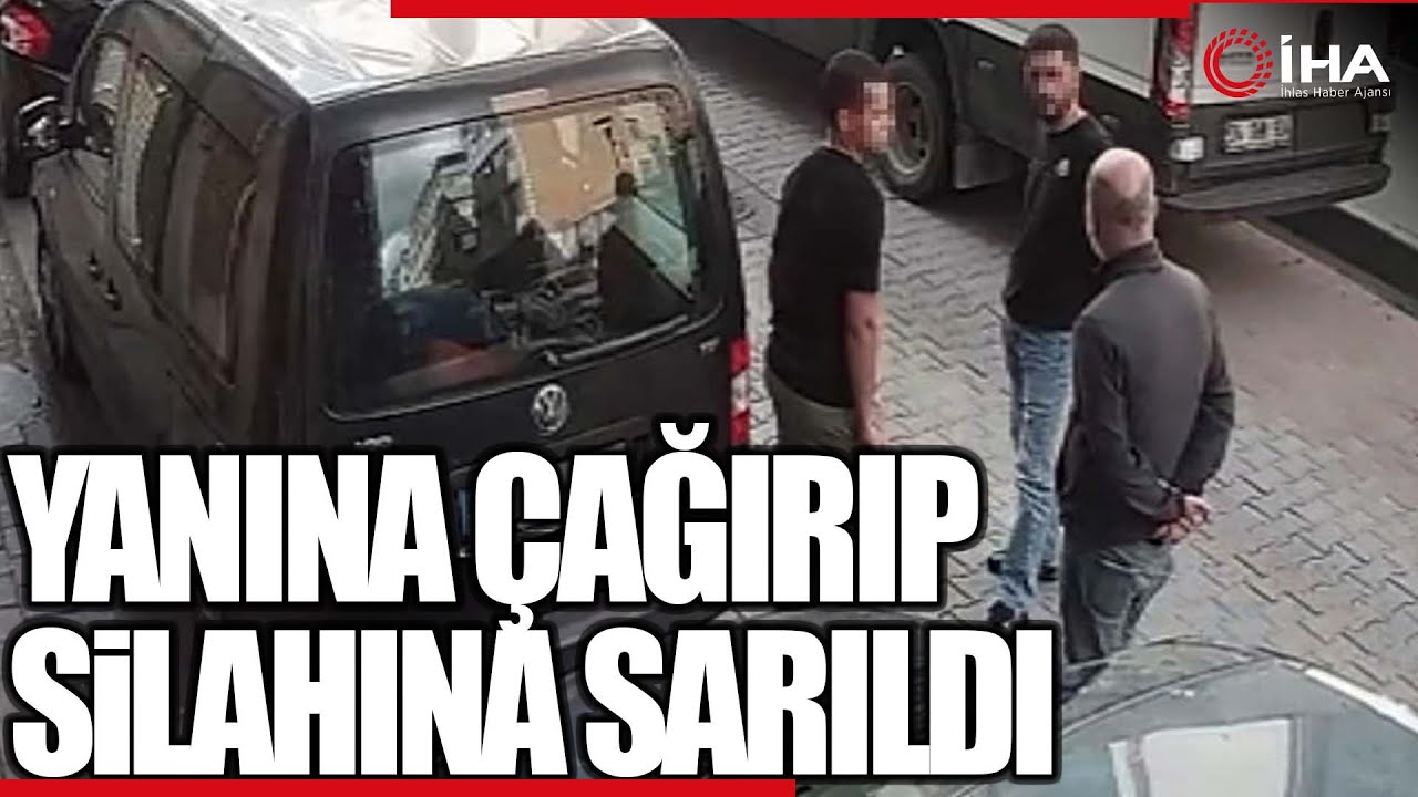 Fatih'te Önce Yanına Çağırdı, Sonra Silahına Sarılarak Vurdu: O Anlar Kamerada