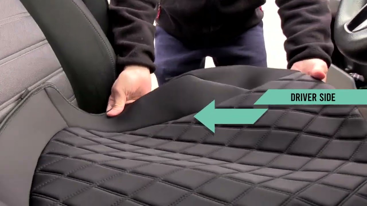 How to Install Custom Fit Seat Covers for Toyota RAV 4 LE XLE Limited 2019-2024 | FH Group®