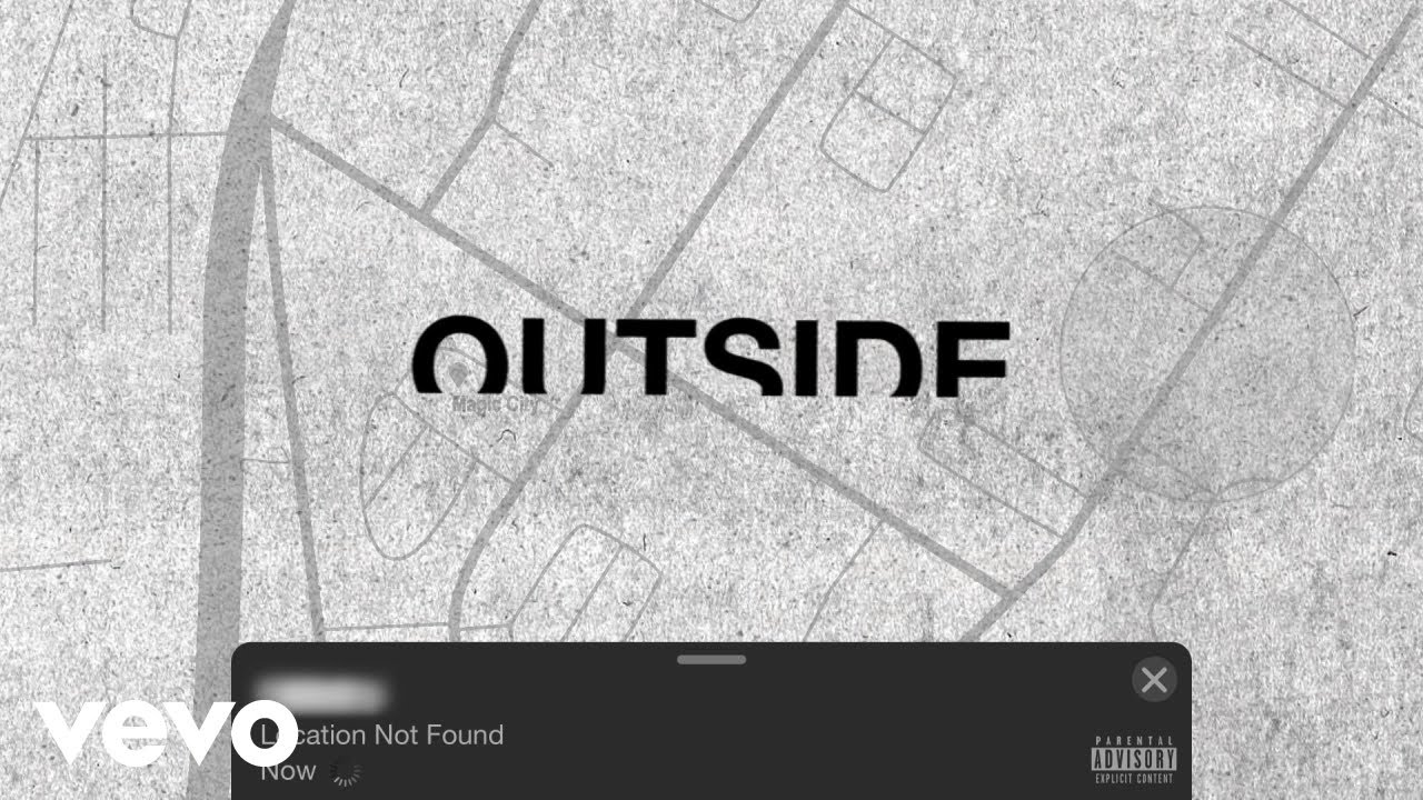 Bryson Tiller - Outside (Visualizer)