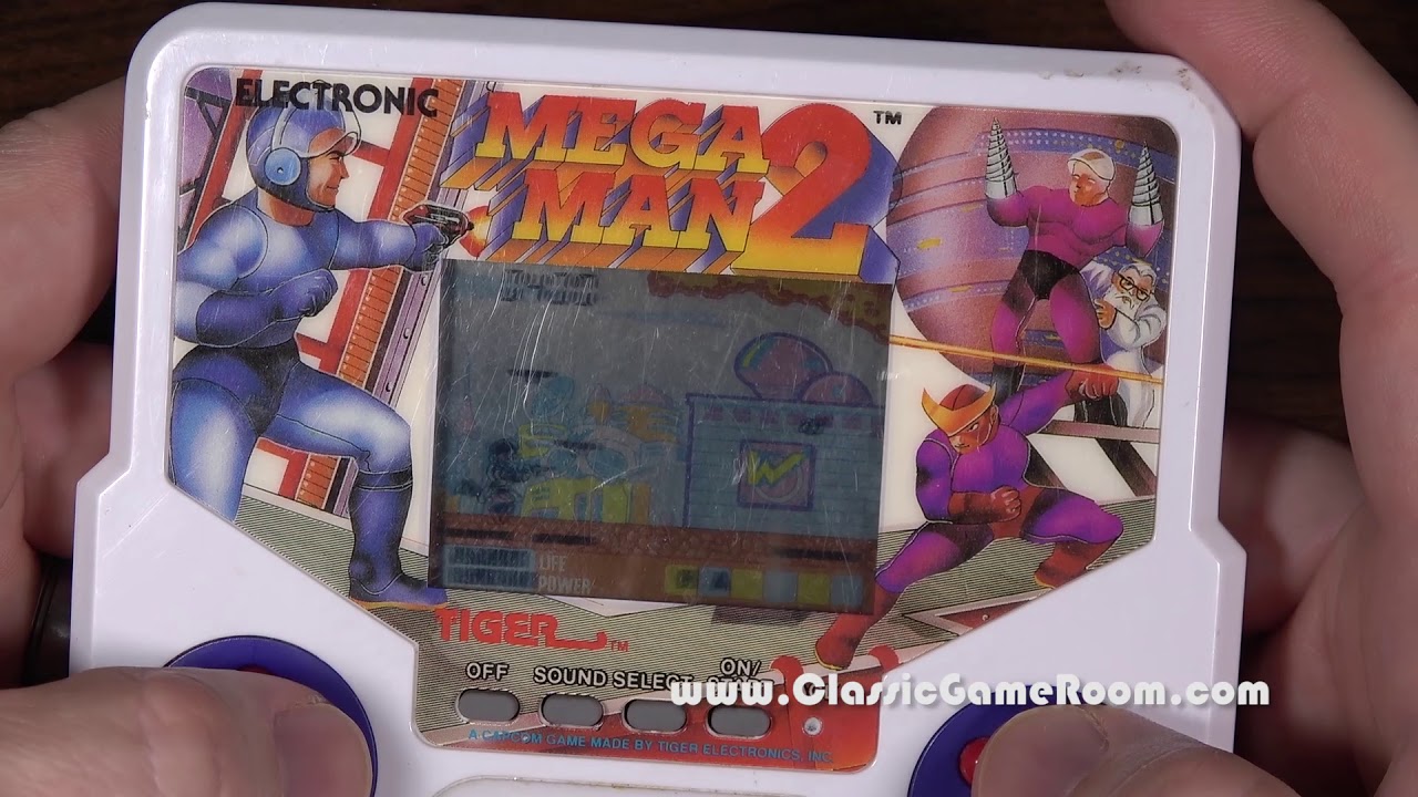 Classic Game Room - MEGA MAN 2 review for Tiger Electronics