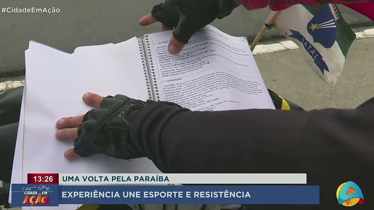 Cidade em Ação - Uma volta pela Paraíba: experiencia une esporte e resistência