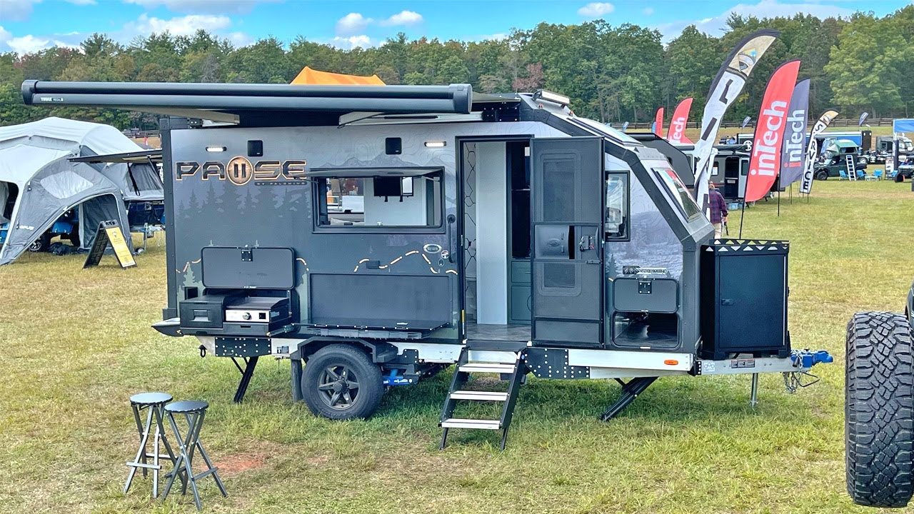 ЛУЧШИЙ внедорожный кемпер-прицеп на выставке Overland Expo EAST 2023 — PAUSE от Palomino
