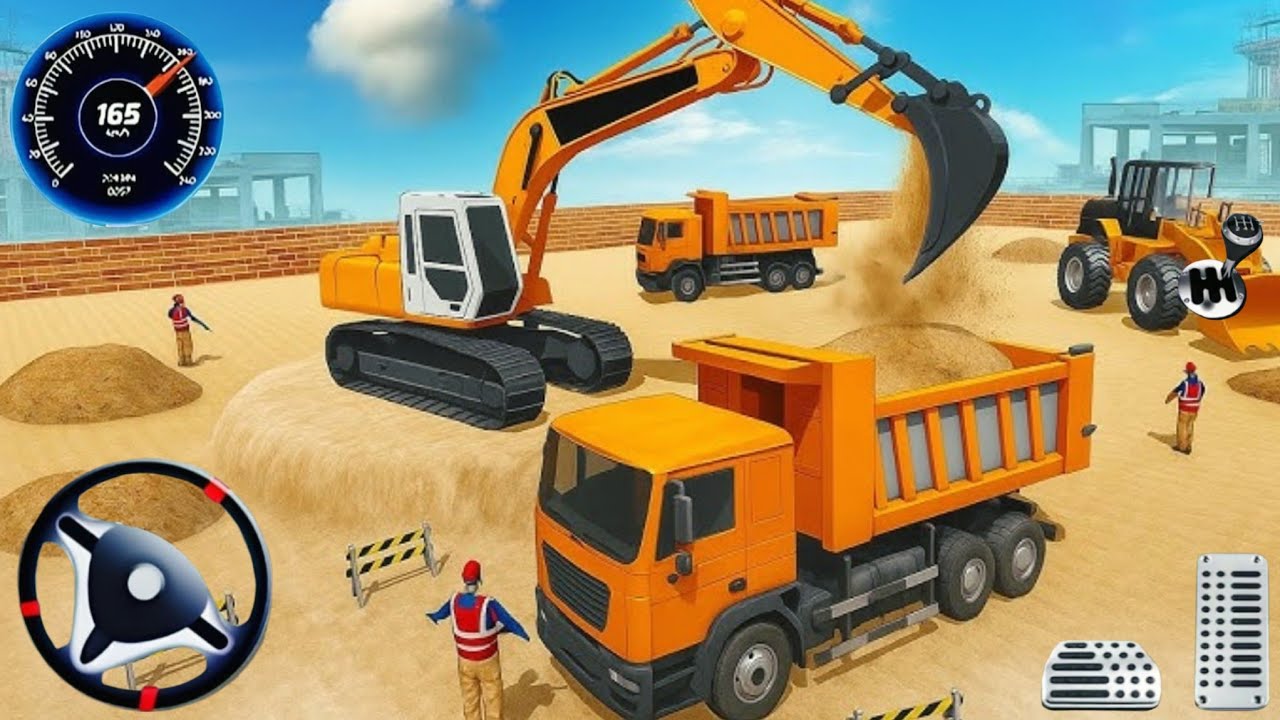 New City Road Construction Simulator 3D - City Construction Game 2025 - Android Gameplay