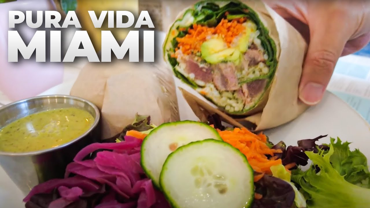 Local Favorite Health Food Restaurant in West Palm Beach : Pure Vida Miami