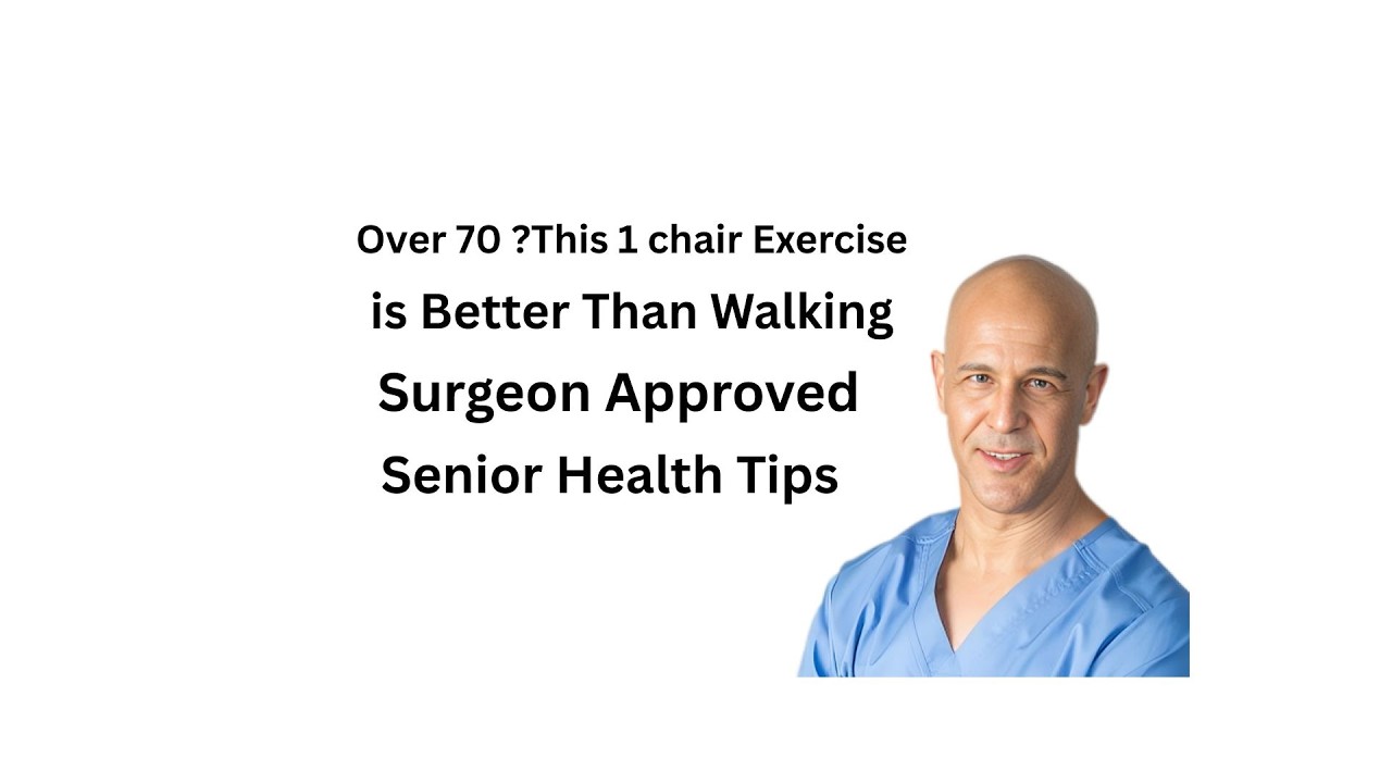 Over 70  THIS 1 Chair Exercise Is BETTER Than WALKING — Surgeon Approved!   Senior Health Tips 1080p