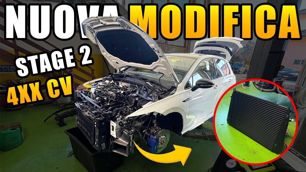 HO ELABORATO LA MIA GOLF R da OLTRE 400 CAVALLI con lo STAGE 2 !! MISSILE !!