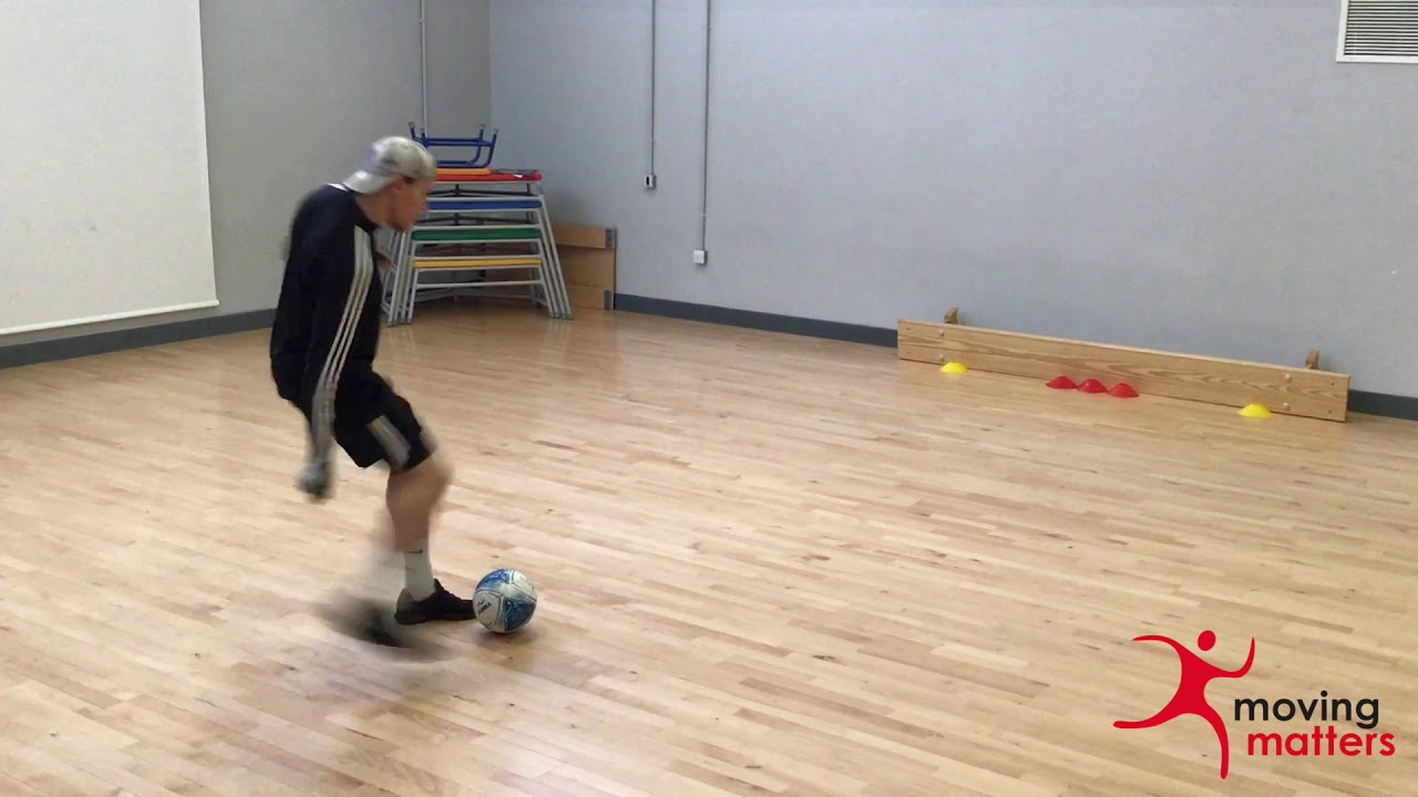 Social Distancing PE - Football: Shooting