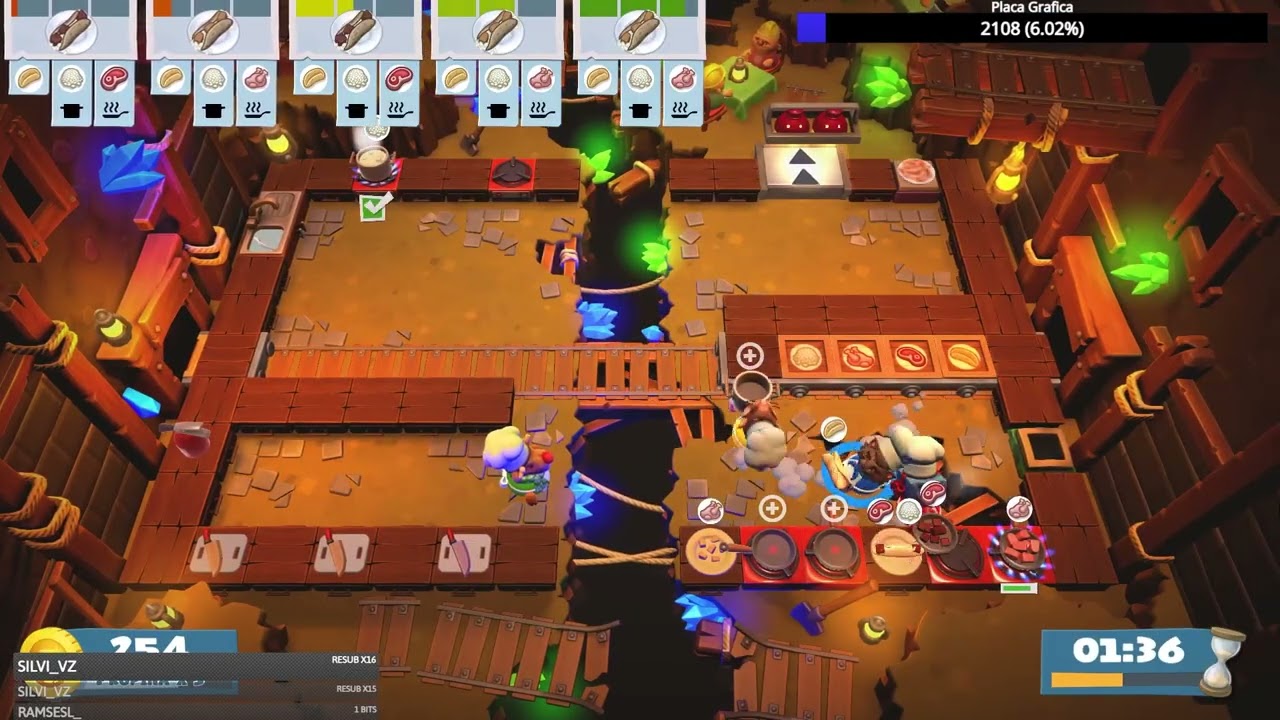 El equipo que siempre cae || Overcooked 2