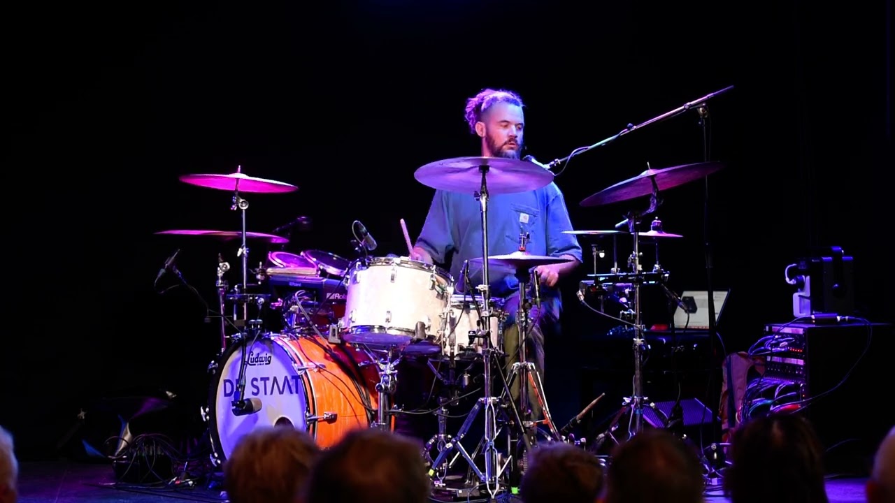 Tim van Delft tijdens drumdriedaagse 2024