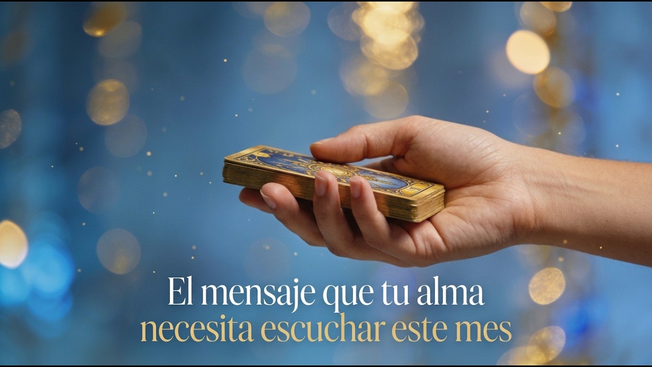El mensaje que tu alma necesita escuchar este mes ✨
