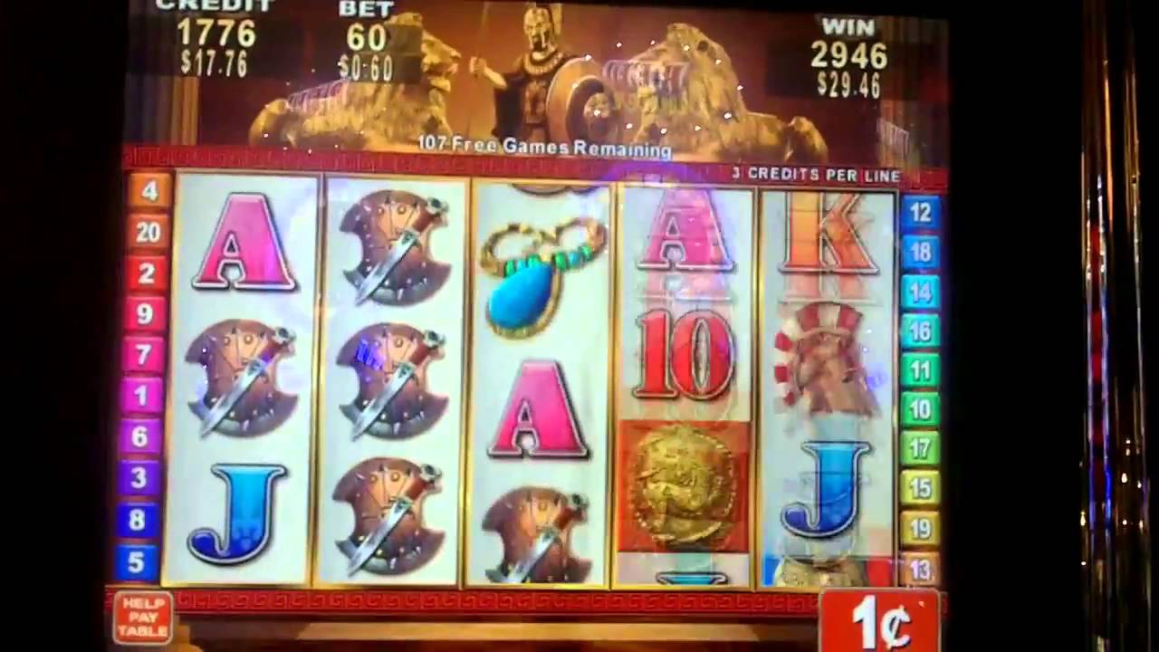 Roman Tribune Slot Bonus - Konami