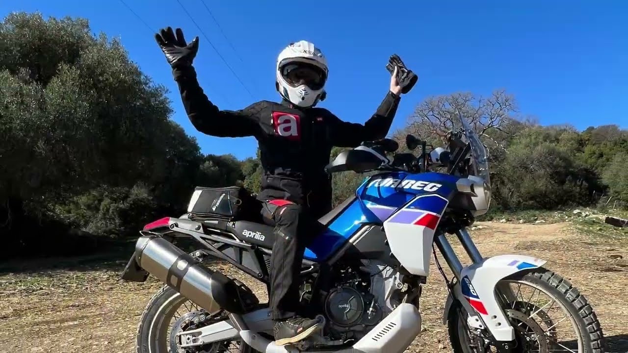 Il rodaggio della mia Aprilia Tuareg tra mari e monti