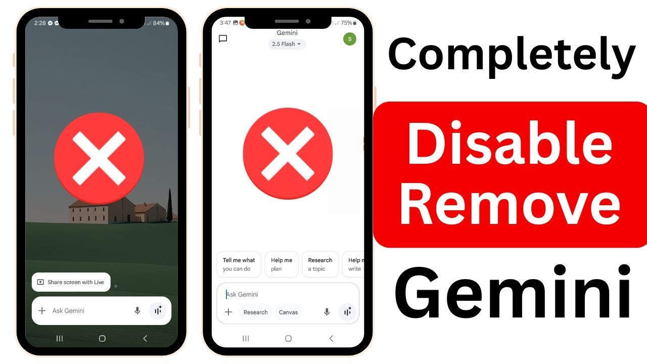 How to Completely Disable and Remove Gemini from Your Phone