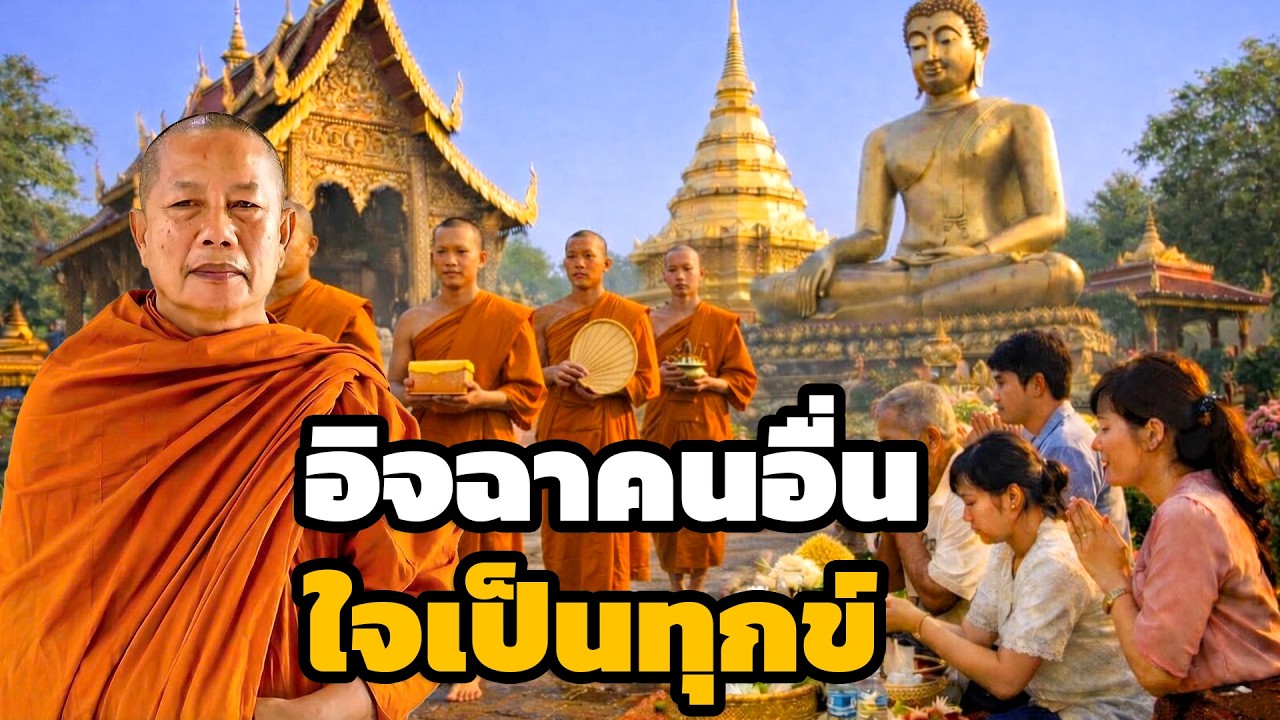 โทษหนักหนา  ความริษยาที่ทำให้ใจไม่สงบ ธรรมะคลายทุกข์ พระมหาบุญช่วย ปัญญาวชิโร 3