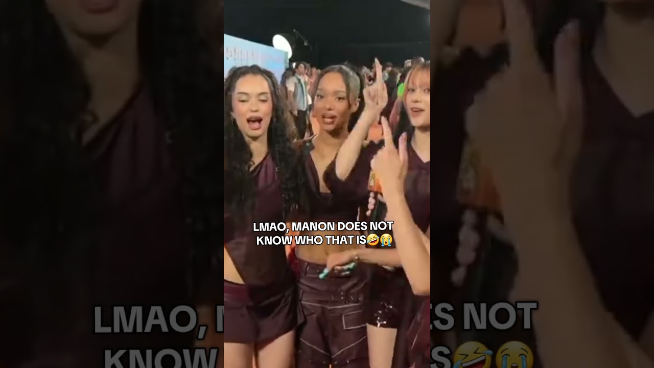 MANON DOES NOT KNOW SPONGEBOB 😭😭 #manon #katseye #kpop