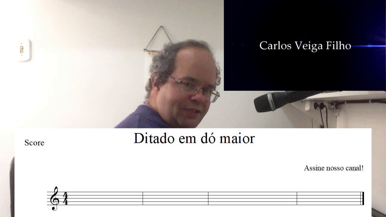 Ditado Melódico 06 - Dó Maior