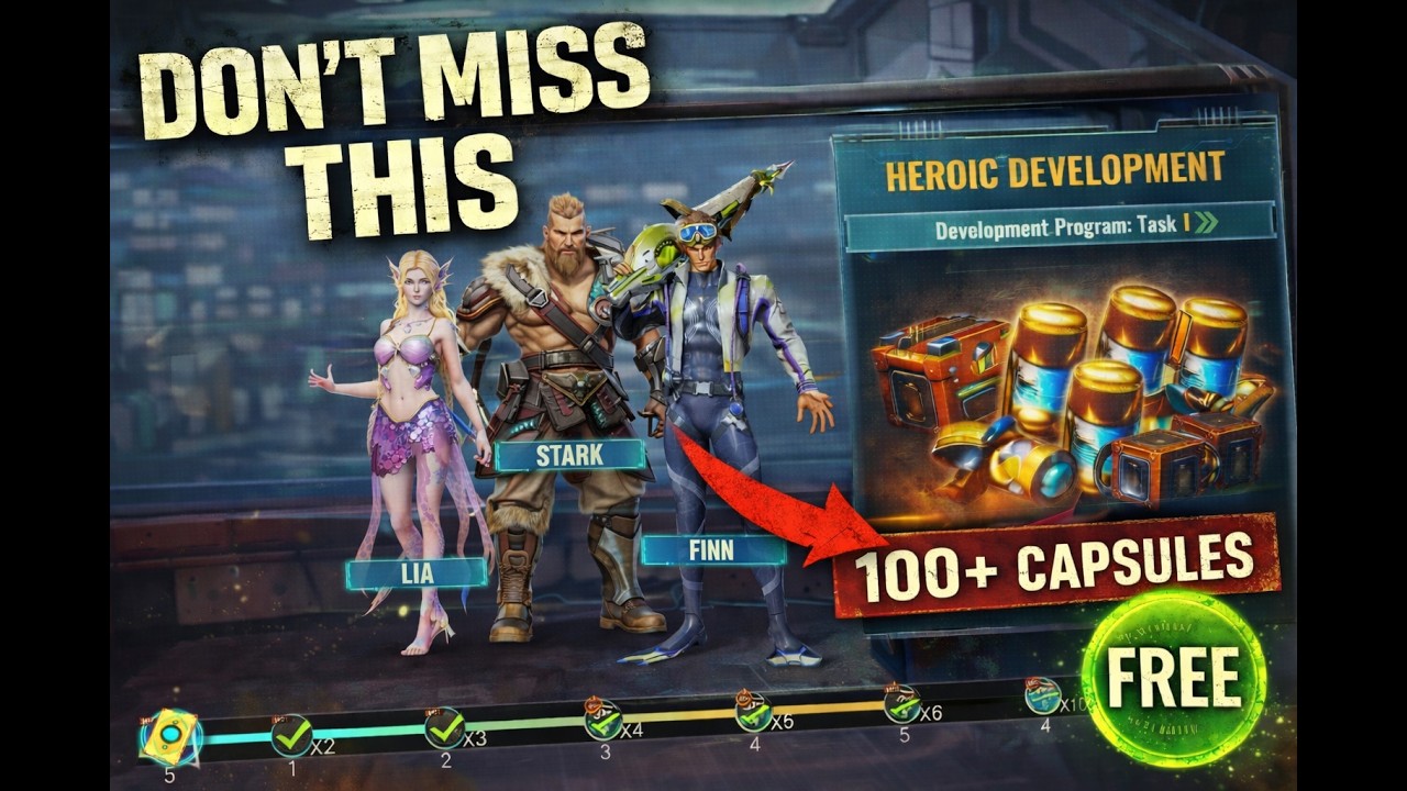 State of Survival | Heroic Development COMPLETE Guide &ndash; HUNDREDS of FREE Capsules & Crates!