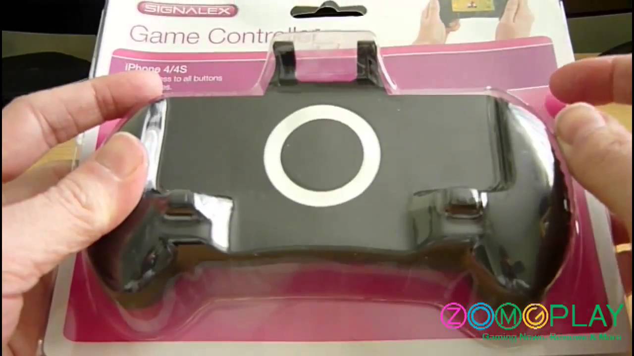 Signalex iPhone 4 Game Grip / Pad Unboxing (iOS)