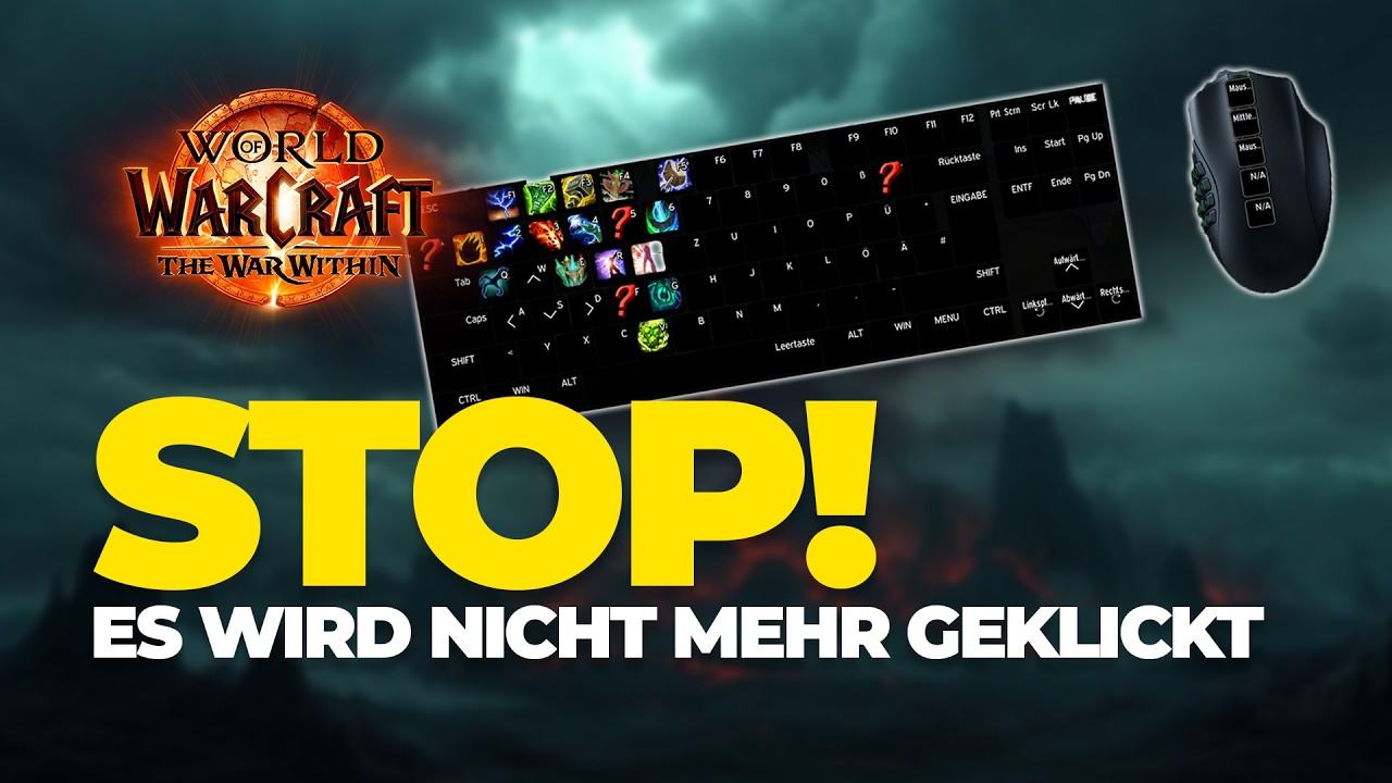 Tastaturbelegung Guide für World of Warcraft | Keybindings in WoW | deutsch