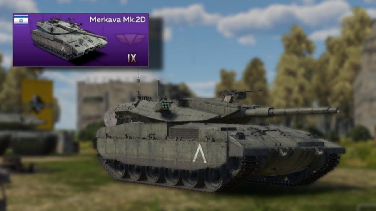 War Thunder Mobile | Merkava Mk.2D