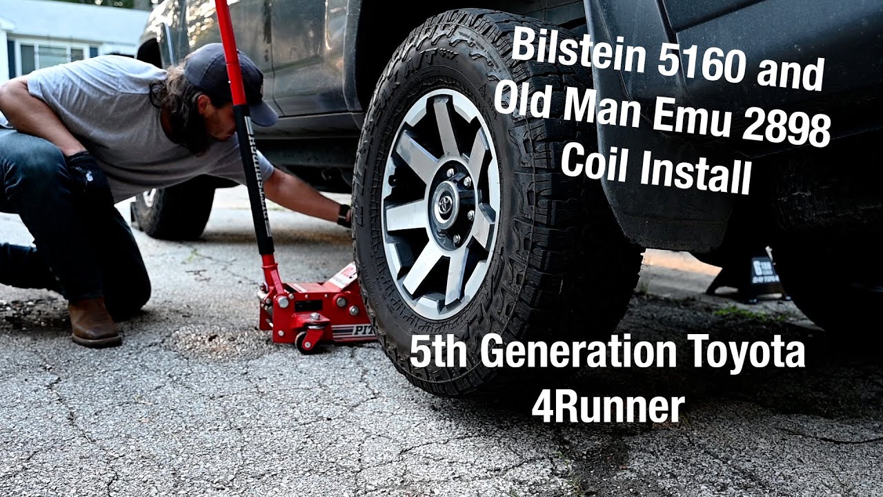 Bilstein 5160 & OME 2898 Install on 5th Gen Toyota 4Runner