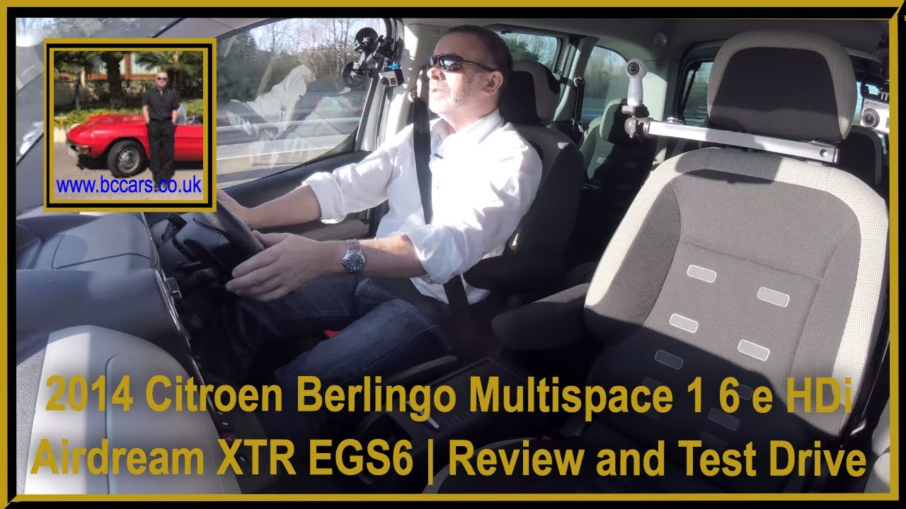 2014 Citroen Berlingo Multispace 1 6 e HDi Airdream XTR EGS6 | Review and Test Drive
