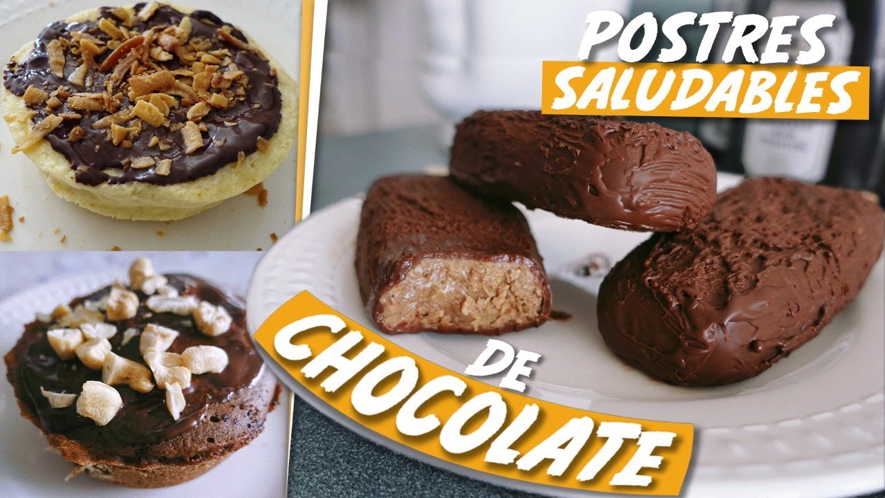 3 postres para no romper la dieta 🍫 😍🍫 😍