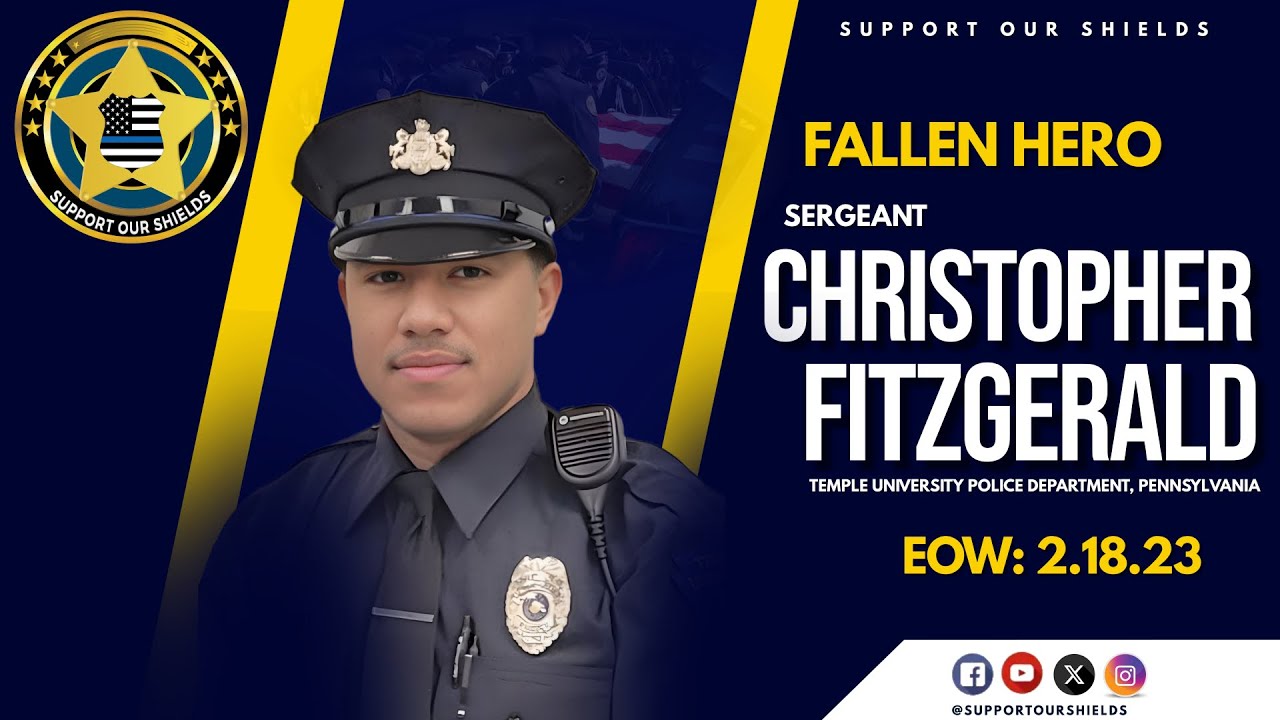 He Gave Everything: The Heroic Final Pursuit of Sgt. Chris Fitzgerald 💙