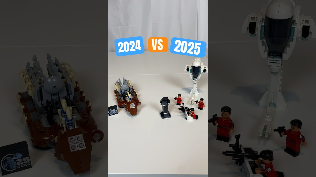 2024 vs 2025 LEGO Star Wars May 4th GWP! Which One is Better? 🤔 #lego #legostarwars #legoreview