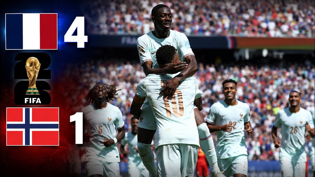 France vs Norway 4-1 Highlights & Goals | FIFA World Cup 2026