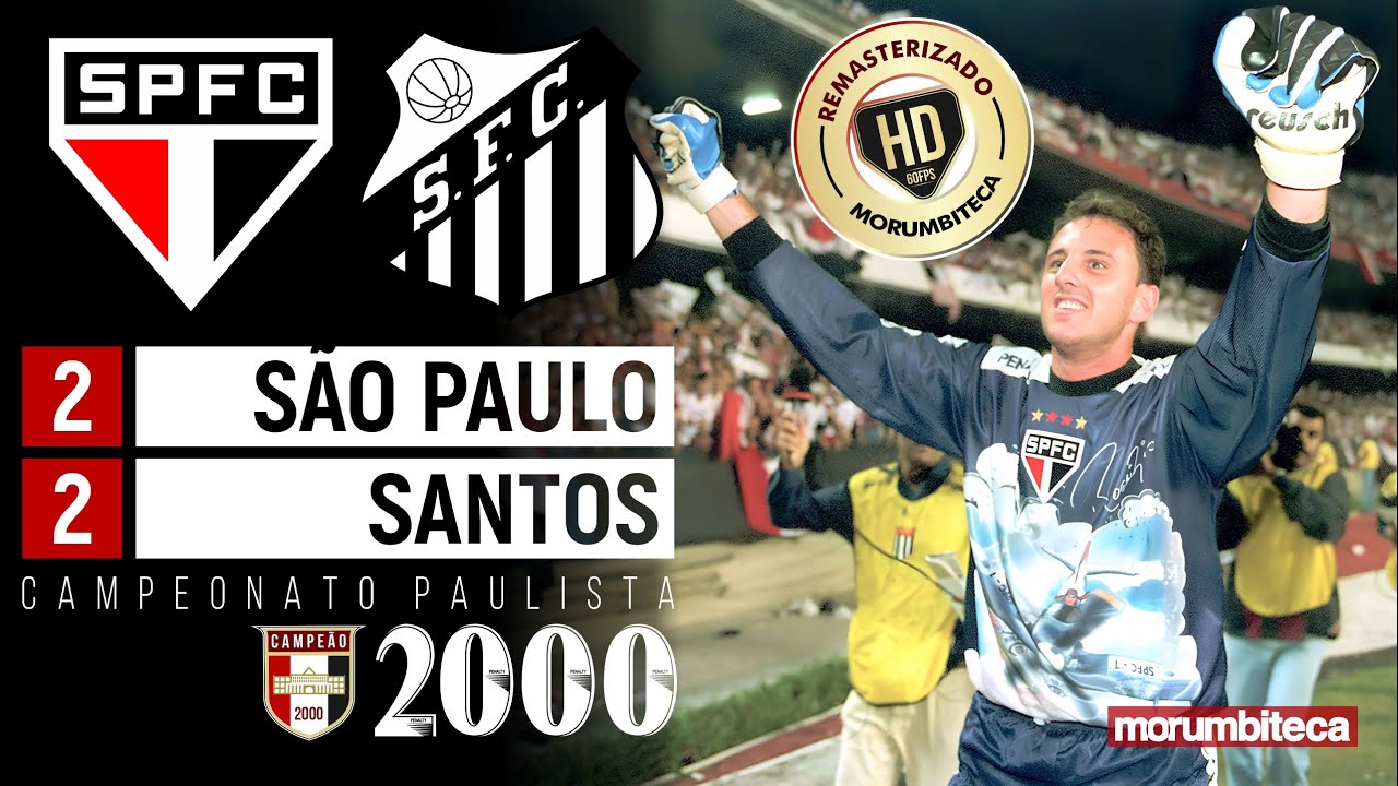 São Paulo 2x2 Santos - 2000 - A TAÇA, DOIS GOLAÇOS E A EXPLOSÃO NO MORUMBI!🏆