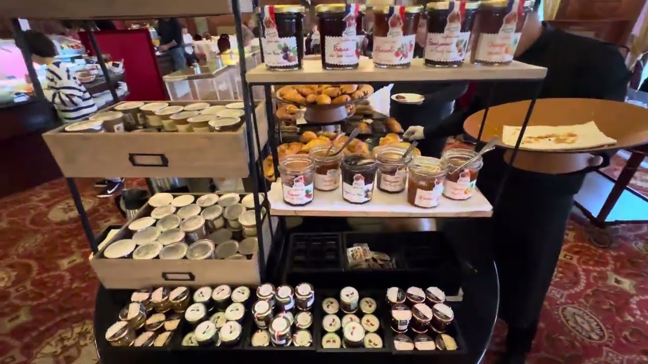#France 🇫🇷 #Normandy #Deauville Hotel Le Royal Deauville | LE CÔTÉ ROYAL | breakfast 🥞 food display.