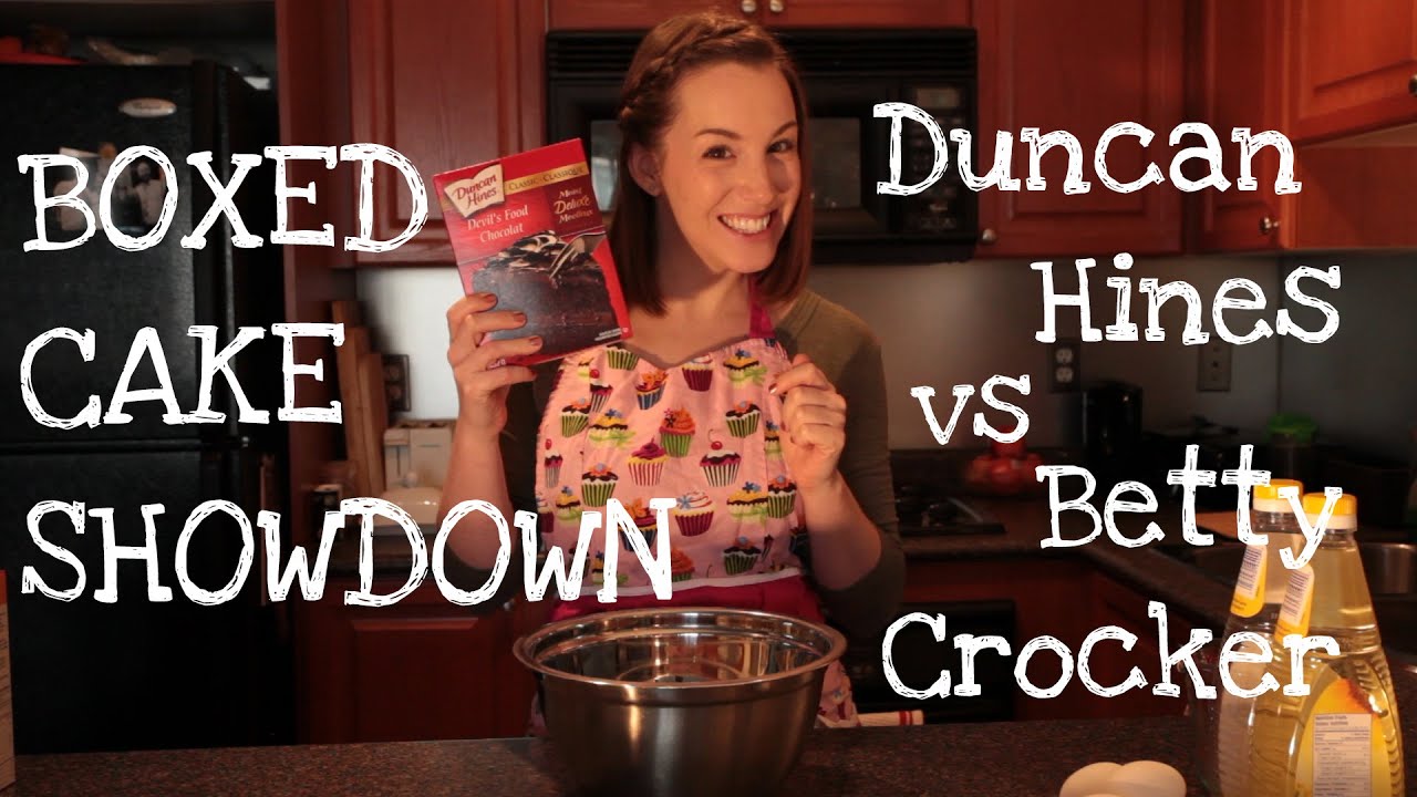 Duncan Hines vs Betty Crocker | SHOWDOWN
