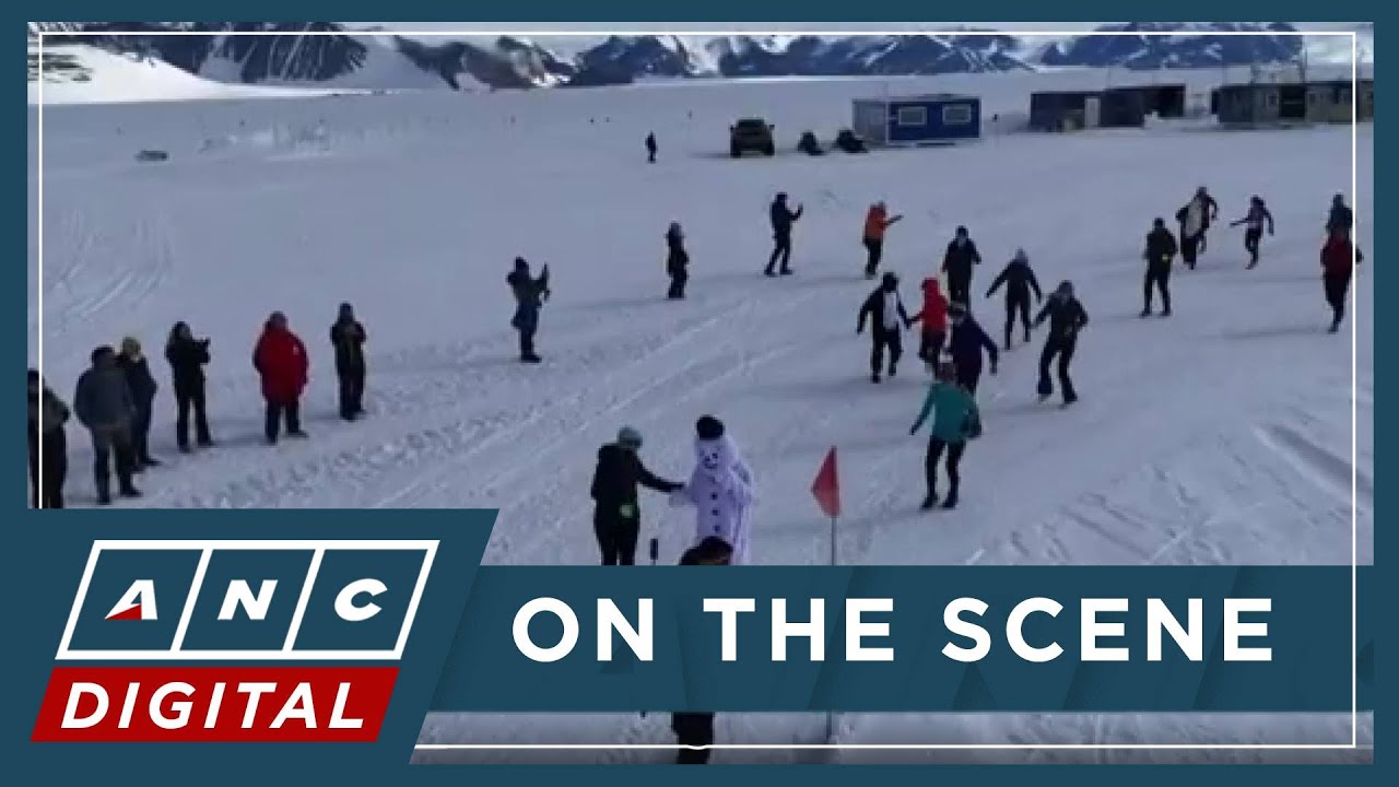 Marathon running backwards? Antarctica hosts ‘first-ever’ Antarctic backwards mile race | ANC