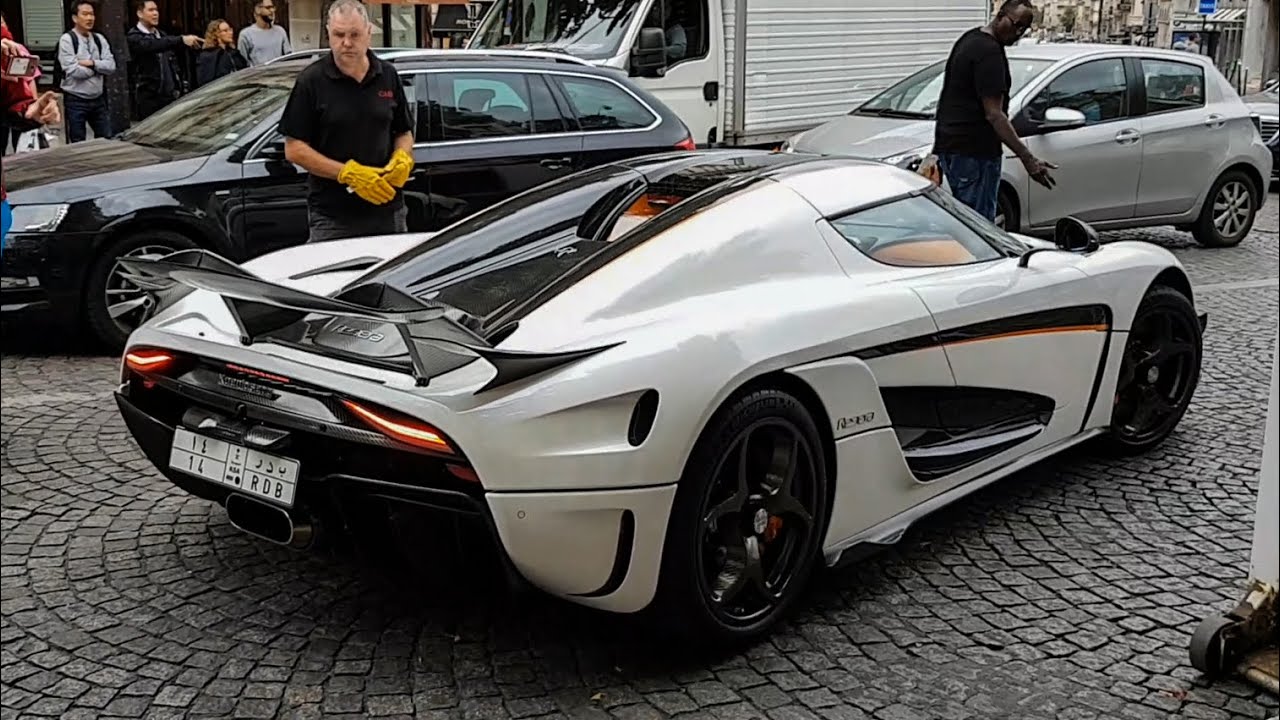 Koenigsegg Regera sound start up and drive