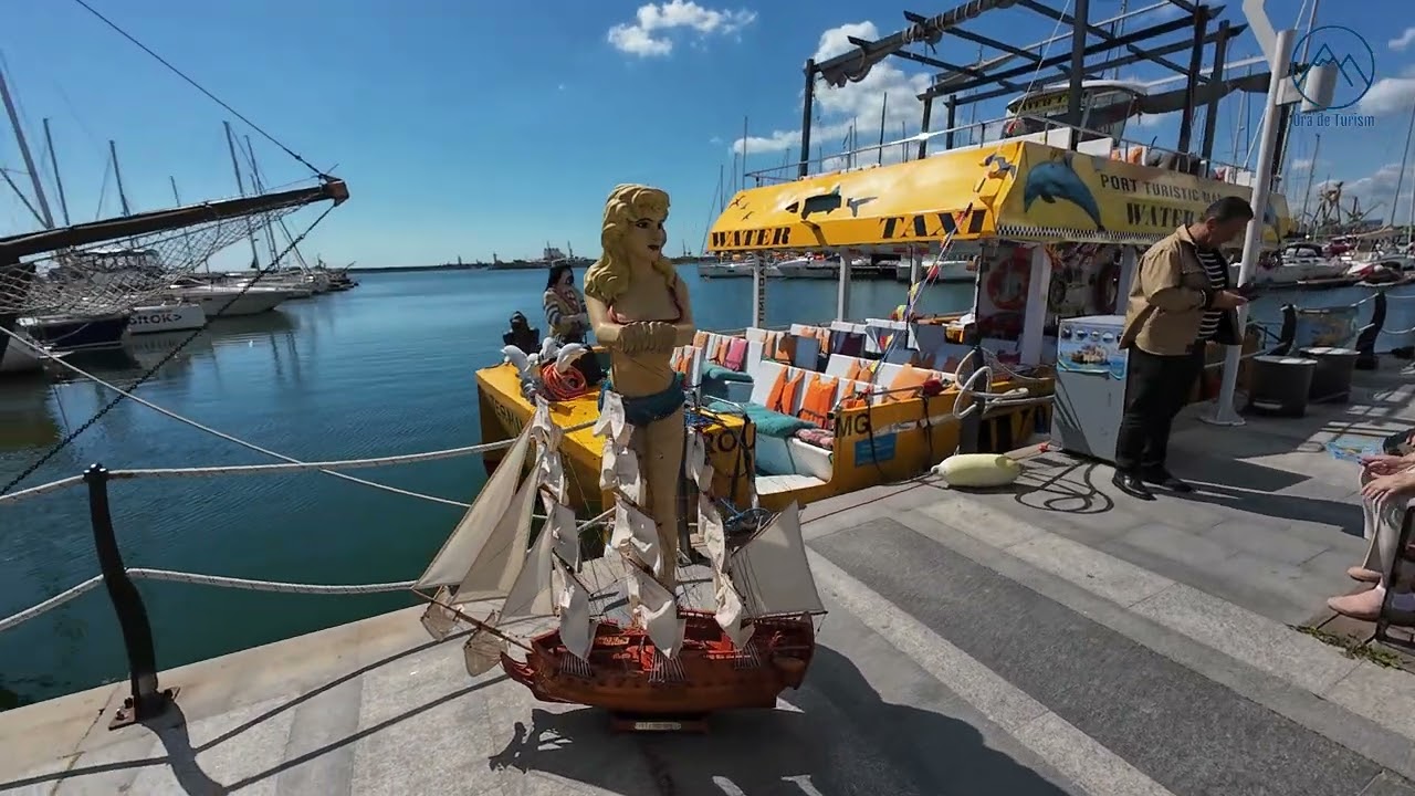 Portul turistic Mangalia, mai 2025