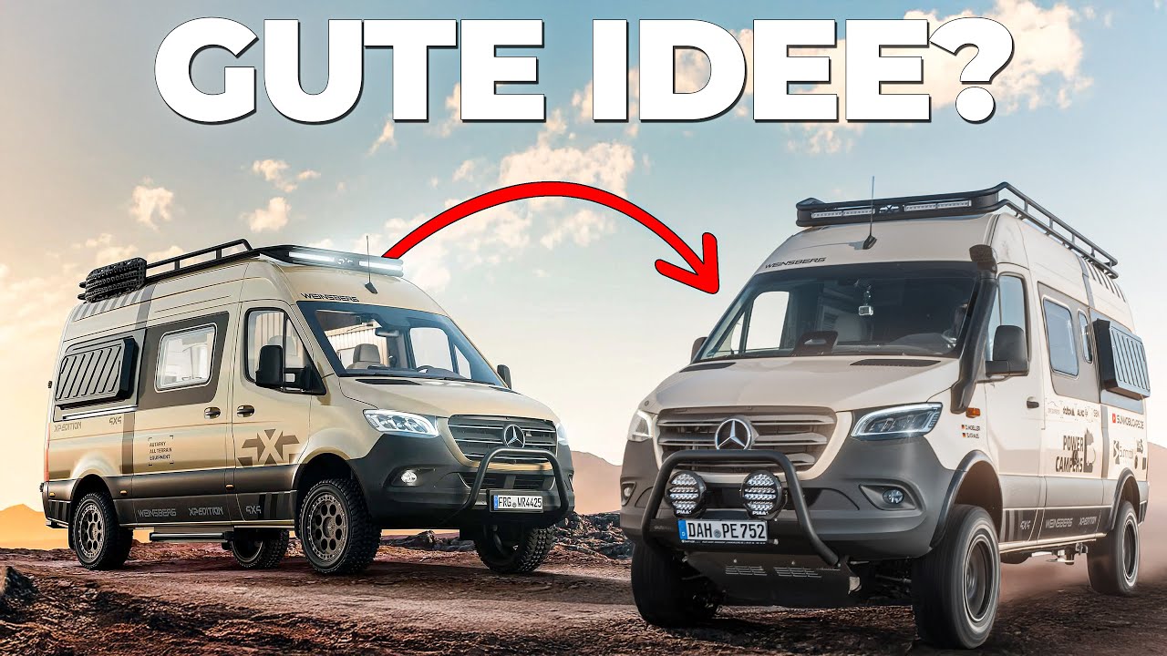 Krasser Dakar Campervan Umbau! Von Serie zum Offroad Monster! Weinsberg X-Pedition