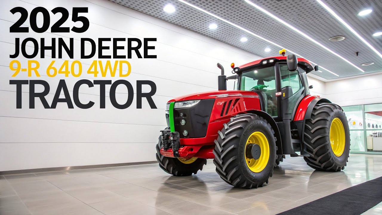 John Deere 9R 640 (2025) &ndash; Exterior, Interior & Powerful 640 HP Tractor Review