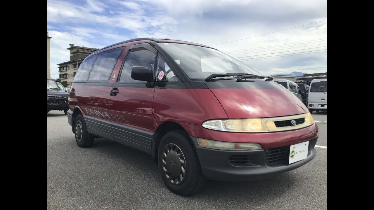 Sold out 1993 Toyota estima emina CXR10-0043680 Japanese Mini van (Japan van) usa uk
