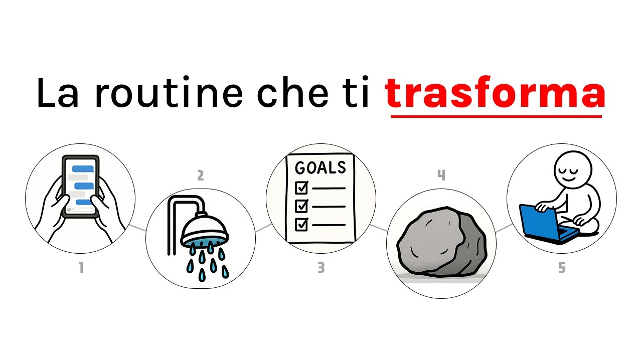 5 abitudini che ti cambiano la vita spiegate in 8 minuti