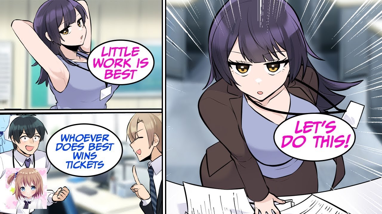 [RomCom] My energy-saving colleague is suddenly full of motivation to spend time with me [Manga Dub]