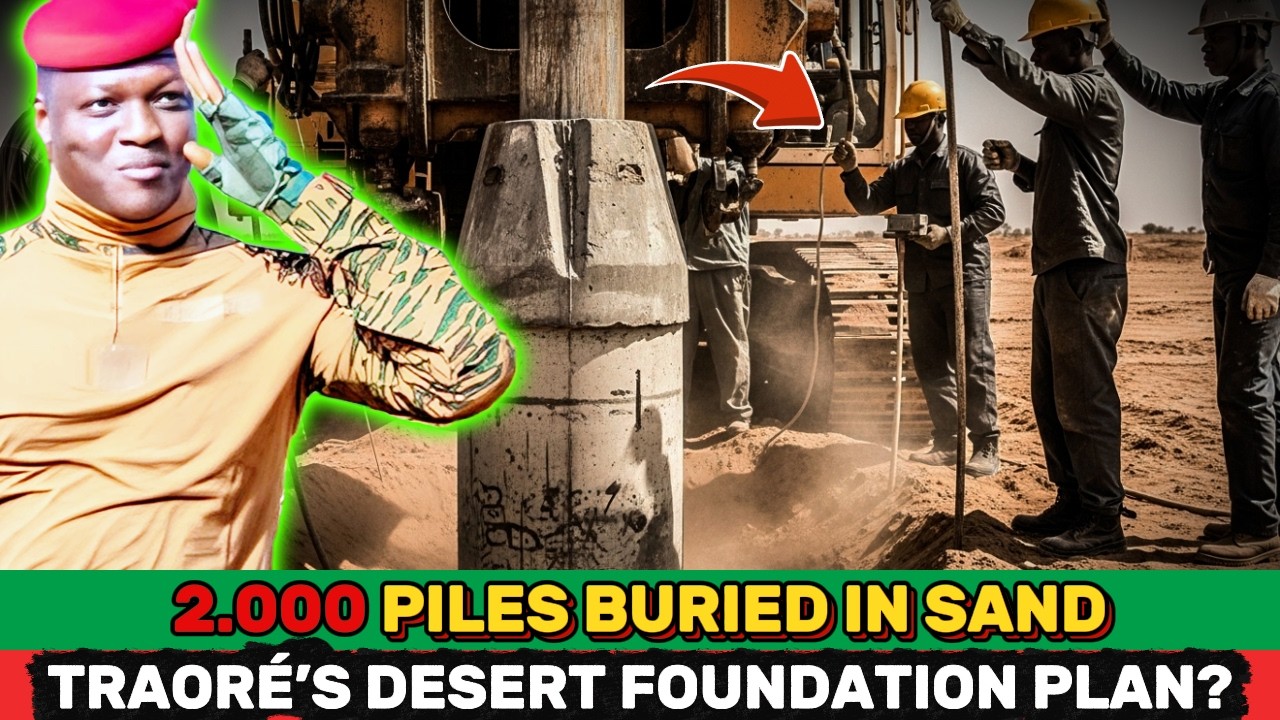 What REALLY Behind Burkina Faso’s 2,000 Sahel Concrete Piles? Hidden Foundation Test (Traoré Era)