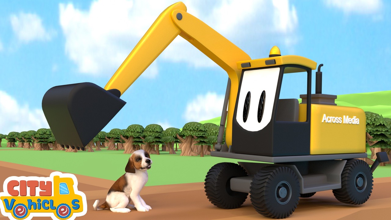 Electric Shock Danger! ⚡ Construction Trucks Teach Safety Lesson | Car Town Rescue.