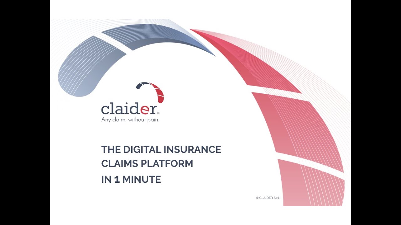 The Digital Insurance Claims Platform in 1 minute