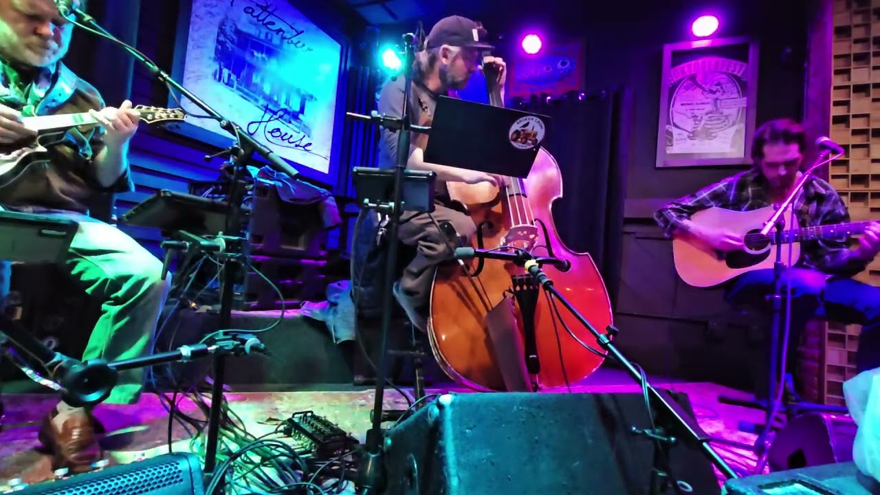 Joe Cirotti, Peter Lister, and Tim Coyle at Pattenburg House 1-11-26 US and Them Pink Floyd 