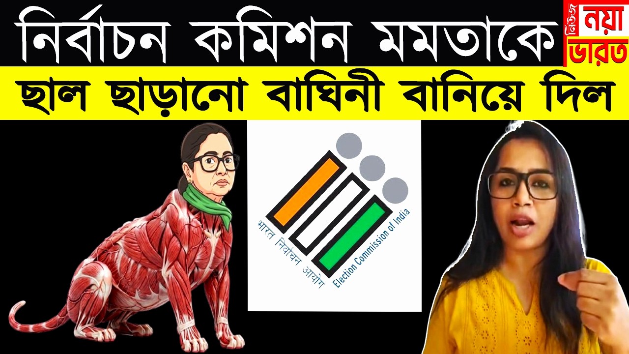 নির্বাচন কমিশন মমতাকে ছাল ছাড়ানো বাঘিনী বানিয়ে দিল !