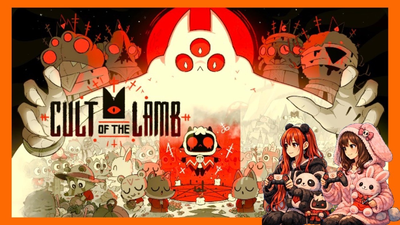 #3 🐰🐼 発展させていくぞ～！！【Cult of the Lamb カルトオ オブ ザ ラム】LIVE  with BUNNY